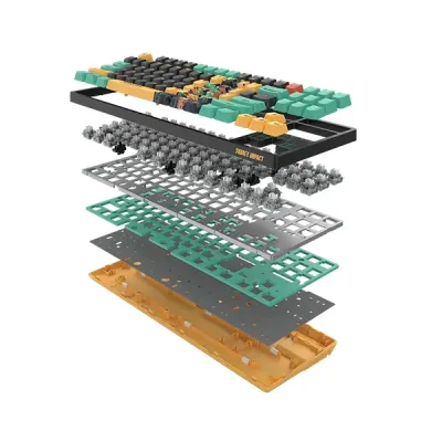 A4Tech Bloody AT87 Renegade RGB USB Mechanical Gaming Keyboard image of A4Tech Bloody AT87 Renegade RGB USB Mechanical Gaming Keyboard with Spec and Price in BDT