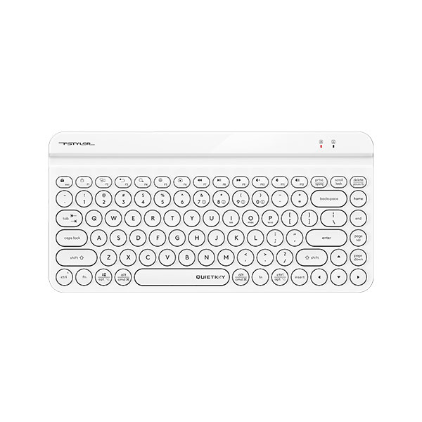 image of A4Tech FBK30 Fstyler Quiet Key Multimode Mini Wireless Keyboard (English Layout) with Spec and Price in BDT