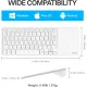 Rapoo E900T Portable Wireless Keyboard with Touchpad - White Rapoo E900T Portable Wireless Keyboard with Touchpad - White