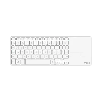 Rapoo E900T Portable Wireless Keyboard with Touchpad - White image of Rapoo E900T Portable Wireless Keyboard with Touchpad - White with Spec and Price in BDT