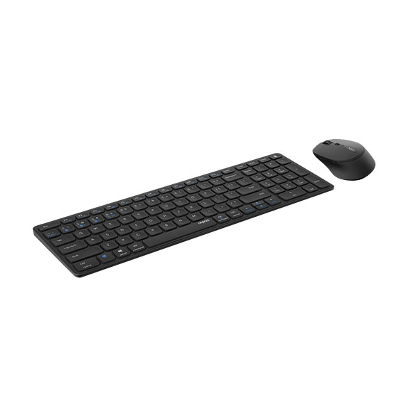 image of RAPOO 9350M Multi-mode wireless Optical Mouse & Keyboard Combo with Spec and Price in BDT