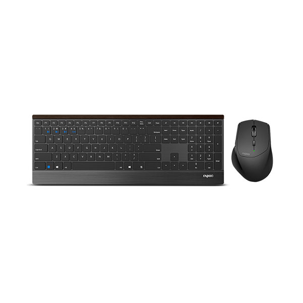 RAPOO 9500M Multi-mode Wireless Keyboard & Mouse Combo