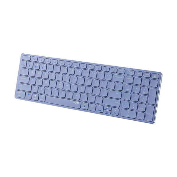 image of RAPOO E9350G Purple Multi-mode Wireless Keyboard with Spec and Price in BDT