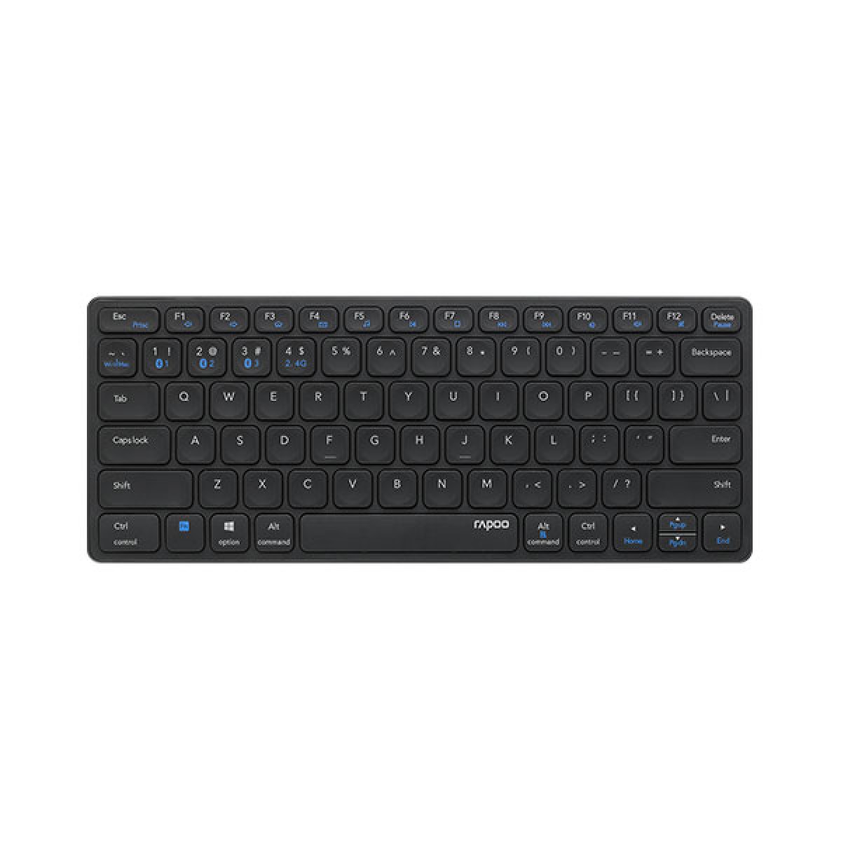 Rapoo E9050G Dark Grey Multimode Ultraslim Keyboard
