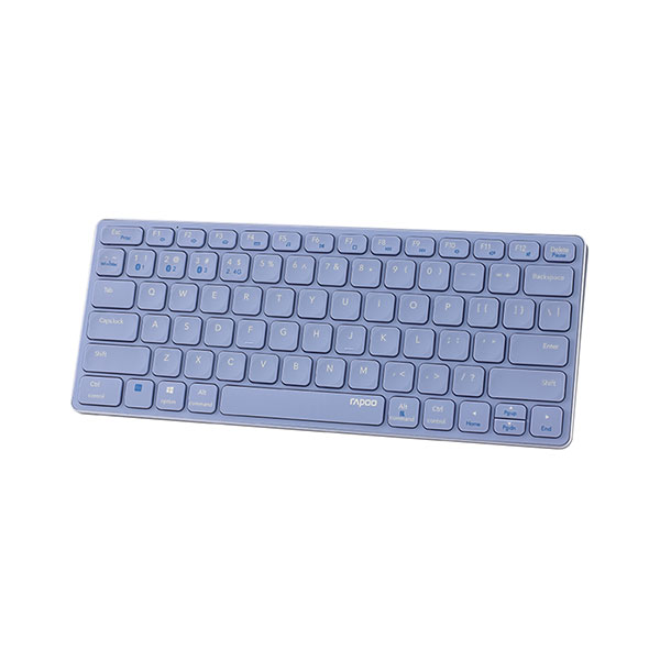 image of Rapoo E9050G PURPLE Multi-mode Ultra-slim Keyboard with Spec and Price in BDT