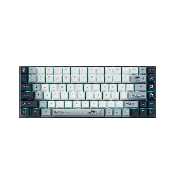 image of Rapoo MT510PRO Multi-mode Backlit Mechanical Silver Switch Keyboard with Spec and Price in BDT