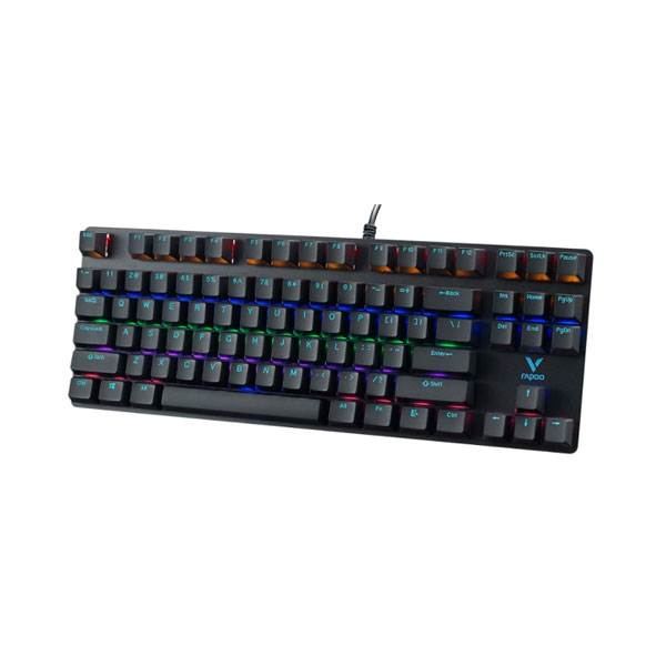 image of Rapoo V500PRO-87 Backlit Mechanical Gaming Keyboard with Spec and Price in BDT