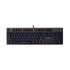Rapoo V500SE Mixed Light 104 Keys Metal Wired (Red/Blue Switch) Mechanical Keyboard