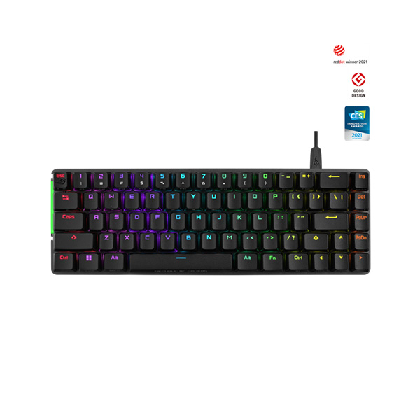 image of ASUS ROG Falchion Ace (M602) NX Brown Switch Compact Mechanical Gaming Keyboard - Black with Spec and Price in BDT