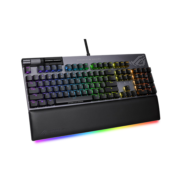 image of ASUS ROG Strix Flare II Animate (XA07) NX Red Switch Gaming Mechanical Keyboard with Spec and Price in BDT
