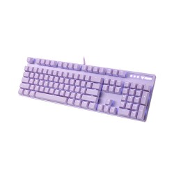 product image of RAPOO V500PRO Purple Backlit Mechanical Blue Switch Gaming Keyboard with Specification and Price in BDT