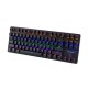 RAPOO V500PRO MT Multimode (87 Key) Backlit Blue Switch Mechanical Gaming Keyboard (Free Rapoo MousePad)