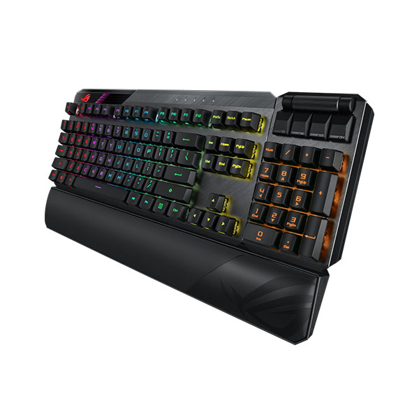 image of ASUS ROG Claymore II (MA02) Modular TKL Blue Switch Mechanical Gaming Keyboard with Spec and Price in BDT