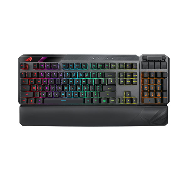 image of ASUS ROG Claymore II (MA02) Modular TKL Blue Switch Mechanical Gaming Keyboard with Spec and Price in BDT