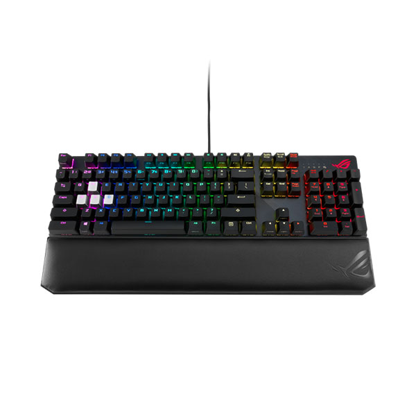 image of ASUS ROG Strix Scope Deluxe (XA04) Red Switch RGB Wired Mechanical Gaming Keyboard with Spec and Price in BDT