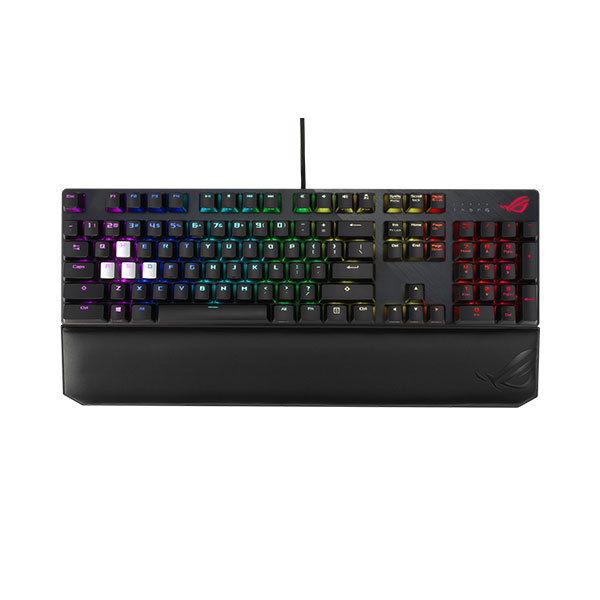 image of ASUS ROG Strix Scope Deluxe (XA04) Brown Switch RGB Wired Mechanical Gaming Keyboard with Spec and Price in BDT