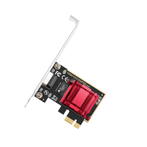 image of Cudy PE25 2.5 Gbps PCI Express Network Adapter with Spec and Price in BDT