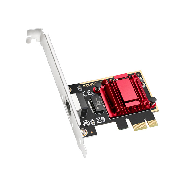 image of Cudy PE25 2.5 Gbps PCI Express Network Adapter with Spec and Price in BDT