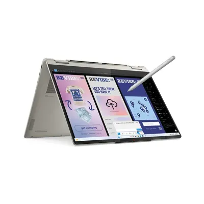 Lenovo Yoga 7i 2-in-1 14ILL10 (83JQ0053LK) Core Ultra 7 258V 32GB RAM 1TB SSD 14.0-inch OLED Display Copilot+ PC image of Lenovo Yoga 7i 2-in-1 14ILL10 (83JQ0053LK) Core Ultra 7 258V 32GB RAM 1TB SSD 14.0-inch OLED Display Copilot+ PC with Spec and Price in BDT