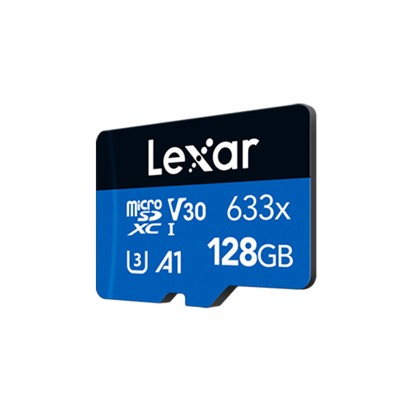 Lexar High-Performance 633x 128GB microSD UHS-I Memory Card 