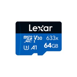 Lexar High-Performance 633x 64GB microSD UHS-I Memory Card 