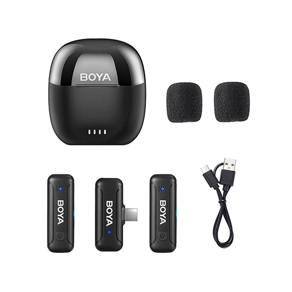 image of BOYA BY-WM3T-U2 Mini 2.4GHz Wireless Microphone with Spec and Price in BDT