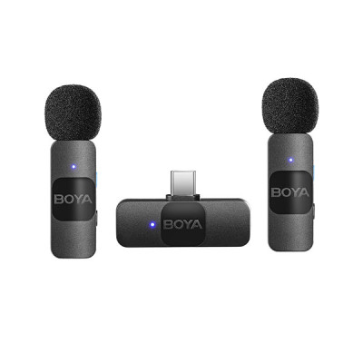 Boya BY-V20 Ultracompact 2.4GHz Wireless Microphone System image of Boya BY-V20 Ultracompact 2.4GHz Wireless Microphone System with Spec and Price in BDT