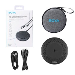 product image of Boya Blobby  USB Conference Microphone with Wireless Charger with Specification and Price in BDT