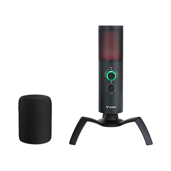 image of Rapoo VPRO VS500 Two-finger RGB Backlit Gaming Microphone with Spec and Price in BDT