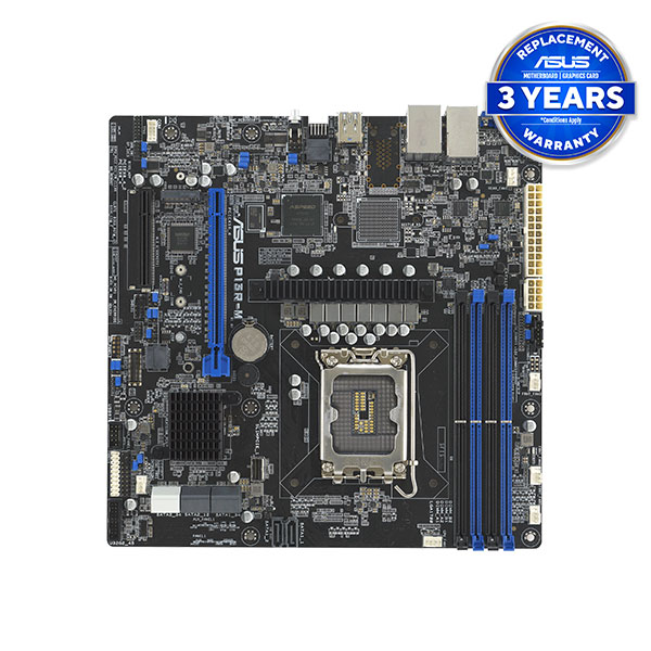 image of ASUS P13R-M Intel Xeon E-2400 LGA1700 micro-ATX Server Motherboard with Spec and Price in BDT