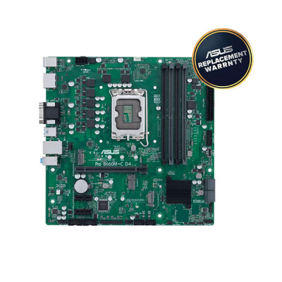 ASUS PRO B660M-C D4-CSM Micro-ATX B660 Business Motherboard image of ASUS PRO B660M-C D4-CSM Micro-ATX B660 Business Motherboard with Spec and Price in BDT