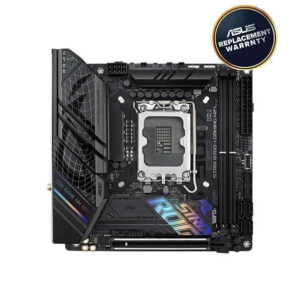 image of ASUS ROG STRIX B760-I GAMING WIFI Intel 13th Gen Mini-ITX Motherboard with Spec and Price in BDT