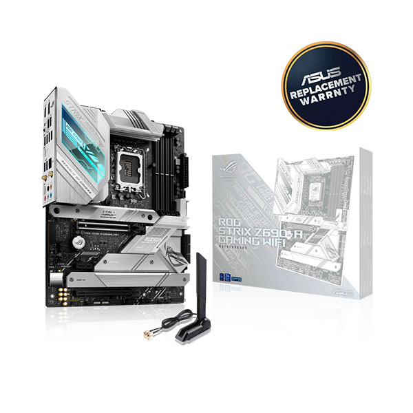 image of ASUS ROG STRIX Z690-A GAMING WIFI Intel 13th Gen ATX Motherboard with Spec and Price in BDT