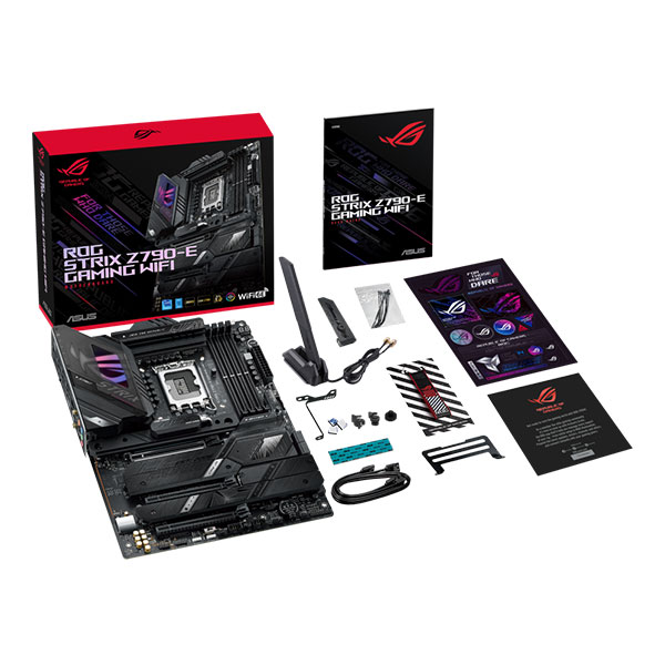 image of ASUS ROG STRIX Z790-E GAMING WIFI Intel 13th Gen ATX Motherboard with Spec and Price in BDT