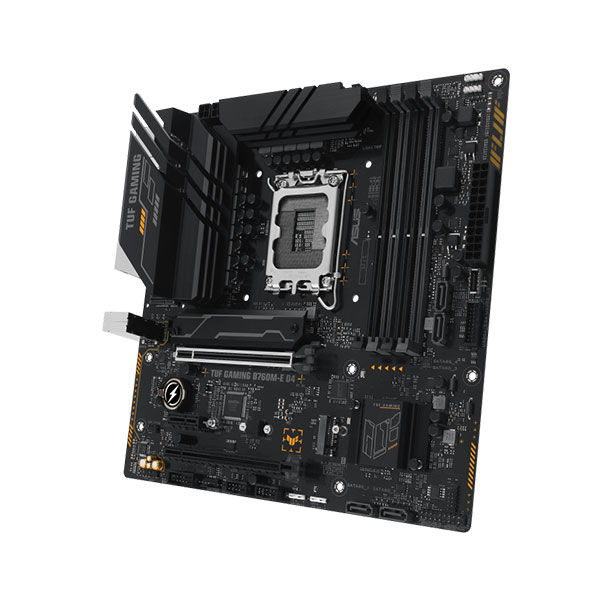 image of ASUS TUF GAMING B760M-E D4 Intel 13th Gen mATX Motherboard with Spec and Price in BDT