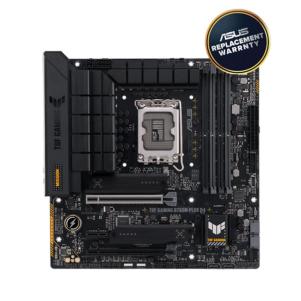 image of ASUS TUF GAMING B760M-PLUS D4 Intel 13th Gen mATX Motherboard with Spec and Price in BDT