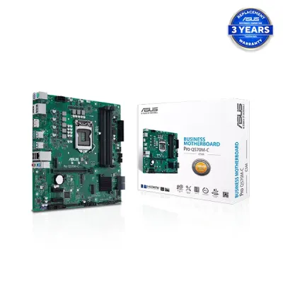 image of ASUS Pro Q570M-C/CSM Intel LGA1200 Micro ATX Motherboard with Spec and Price in BDT