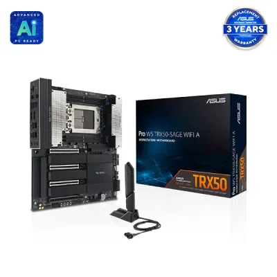 image of ASUS Pro WS TRX50-SAGE WIFI A Workstation Motherboard with Spec and Price in BDT