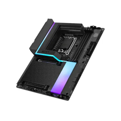 NZXT N9 Z890 Intel LGA1851 Wi-Fi 7 ATX Gaming Motherboard - Black image of NZXT N9 Z890 Intel LGA1851 Wi-Fi 7 ATX Gaming Motherboard - Black with Spec and Price in BDT