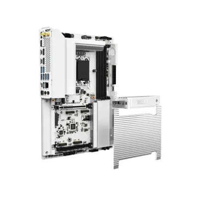 NZXT N9 Z890 Intel LGA1851 Wi-Fi 7 ATX Gaming Motherboard - White image of NZXT N9 Z890 Intel LGA1851 Wi-Fi 7 ATX Gaming Motherboard - White with Spec and Price in BDT