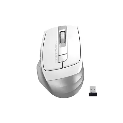 A4Tech Fstyler FB35C Multimode Rechargeable Wireless Mouse - Icy White image of A4Tech Fstyler FB35C Multimode Rechargeable Wireless Mouse - Icy White with Spec and Price in BDT