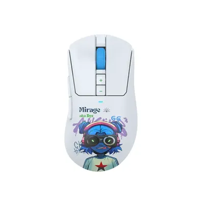 A4Tech Bloody R73 Ultra Duo Nyx Mirage Dual Mode Wireless + USB Type C Gaming Mouse Including Dock image of A4Tech Bloody R73 Ultra Duo Nyx Mirage Dual Mode Wireless + USB Type C Gaming Mouse Including Dock with Spec and Price in BDT
