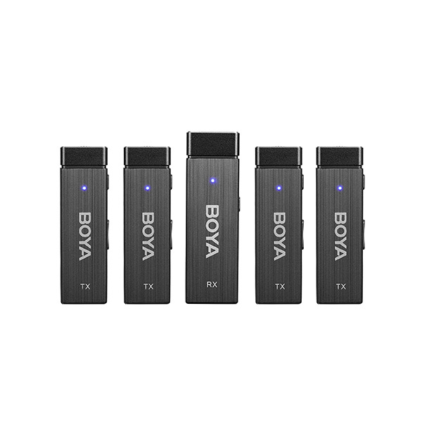 image of Boya BY-W4 Ultra-Compact Four-Channel 2.4GHz Wireless Microphone System with Spec and Price in BDT