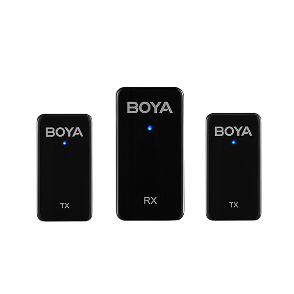 image of Boya BY-WMic5-M2 Ultracompact 2.4GHz Dual-Channel Wireless Microphone System with Spec and Price in BDT