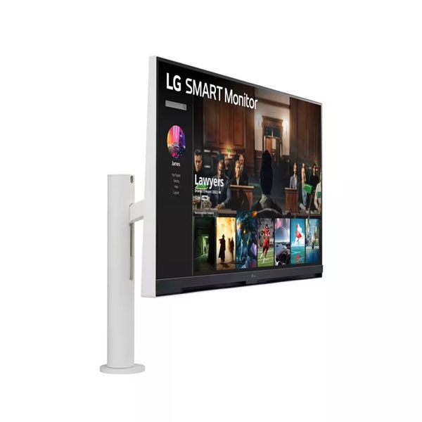 image of LG 32SQ780S-W 32 Inch 4K UHD Smart Monitor with webOS and Ergo Stand with Spec and Price in BDT