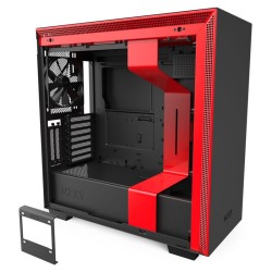 product image of NZXT CA-H710I-BR H710i Black/Red Chassis with Smart Device 2 with Specification and Price in BDT