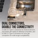 PNY Duo Link 128GB USB 3.2 Type-C Dual Pen Drive