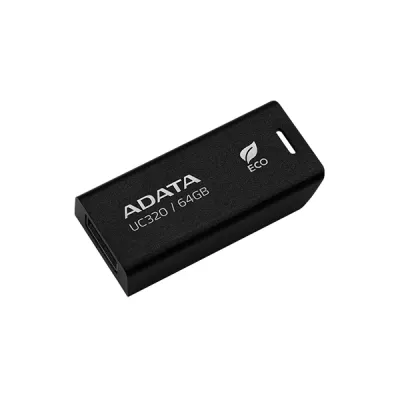 ADATA UC320 64GB USB 3.2 Pen Drive - Black image of ADATA UC320 64GB USB 3.2 Pen Drive - Black with Spec and Price in BDT