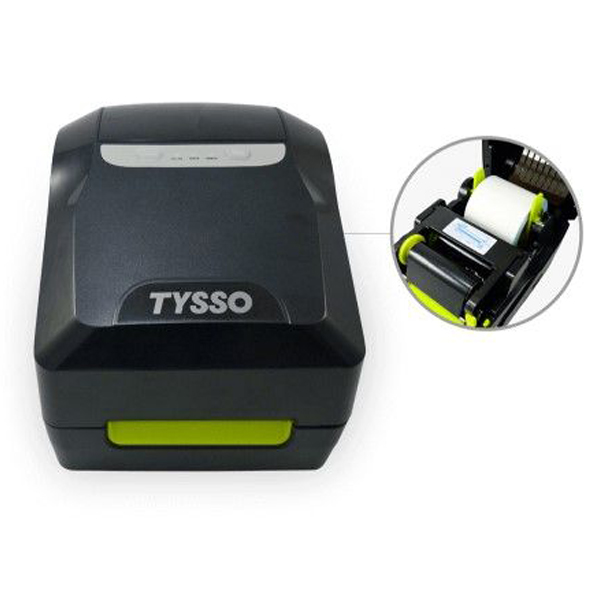 Tysso BLP-410 Thermal Transfer & Direct Thermal Label/Barcode Printer
