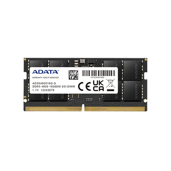 image of ADATA 16GB DDR5 4800 BUS Laptop RAM with Spec and Price in BDT